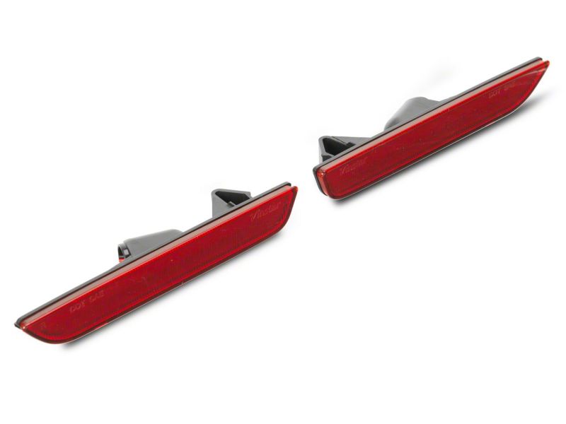 Raxiom 10-14 Ford Mustang Axial Series LED Rear Marker Lights- Red