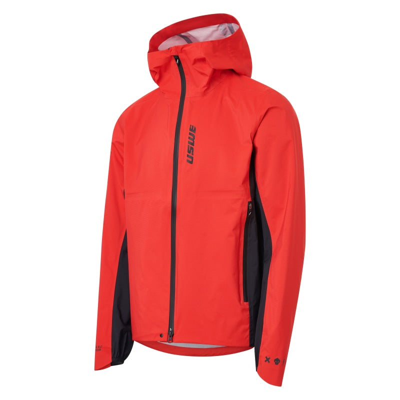 USWE Waterproof MTB Jacket Flame Red - Small