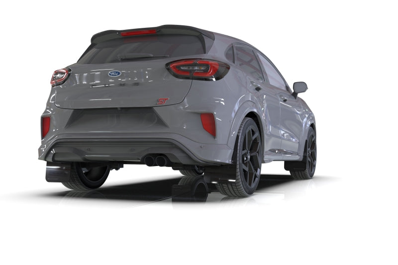 Rally Armor 20-25 Ford Puma ST Black Mud Flap w/Red Logo