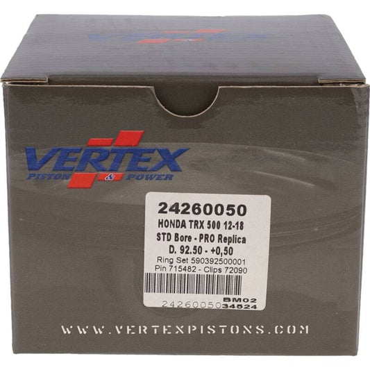 Vertex Piston 15-23 Honda Pioneer 500 500cc +0.50mm Oversized Forged Replica Piston Kit