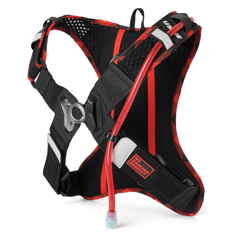 USWE Outlander Hydration Pack 2L - Flannel Red/Black