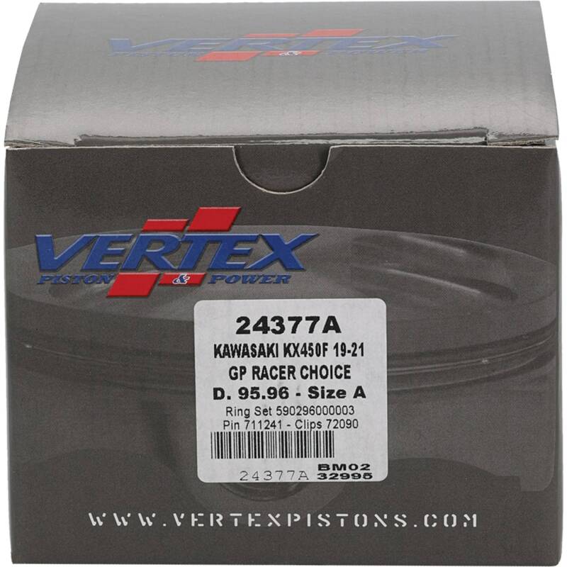 Vertex Piston 19-23 Kawasaki KX 450 F 450cc Forged GP Racers Choice Piston Kit