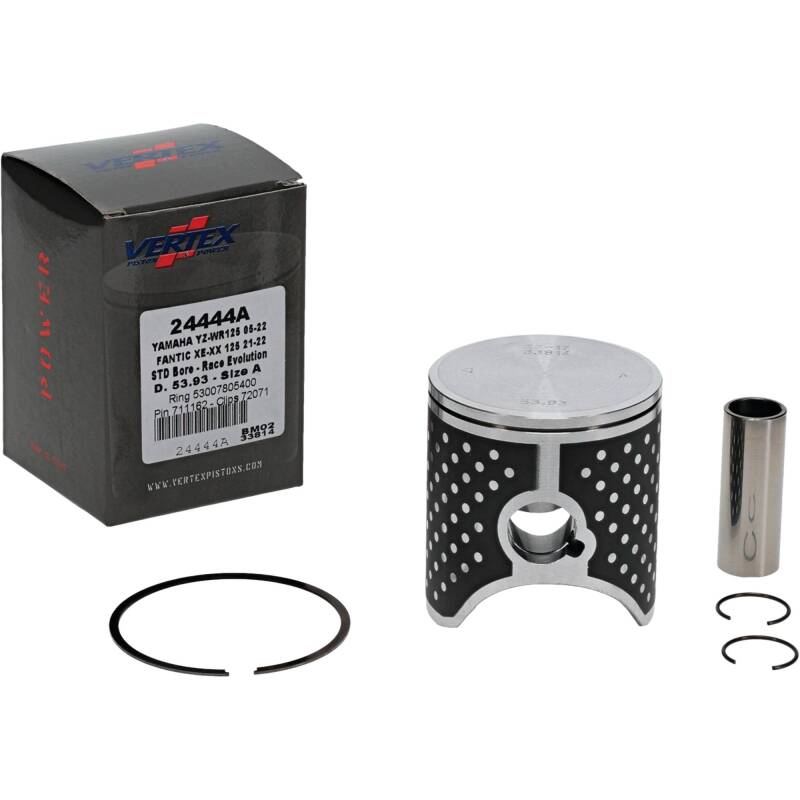 Vertex Piston 21-23 Fantic Motor XE 125 125cc Cast Race Evolution Piston Kit