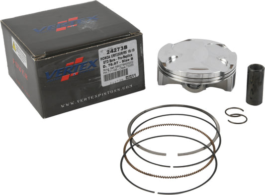 Vertex Piston 18-19 Honda CRF 250 R 250cc Forged Replica Piston Kit