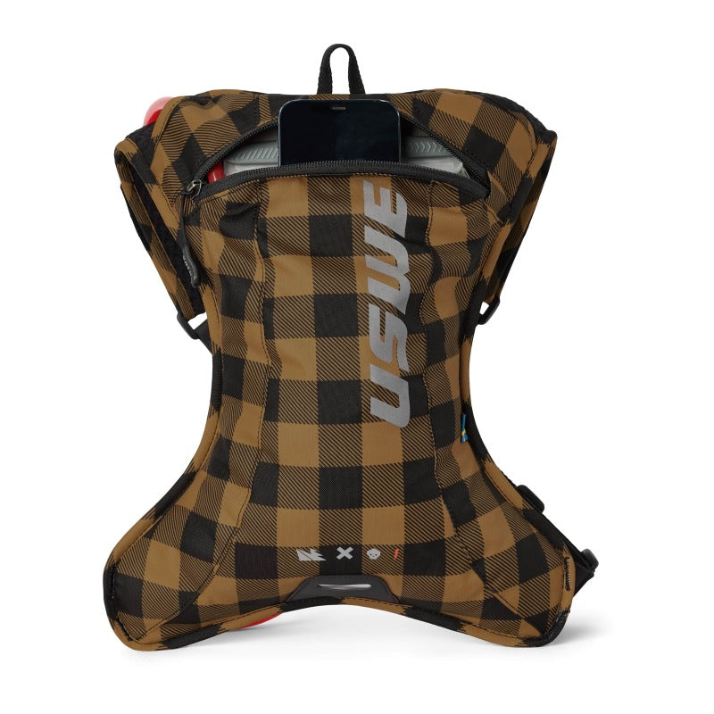 USWE Outlander Hydration Pack 2L - Flannel Bronze/Black