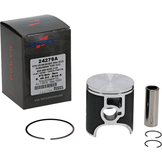 Vertex Piston 09-24 KTM 85 SX 85cc Cast Race Piston Kit