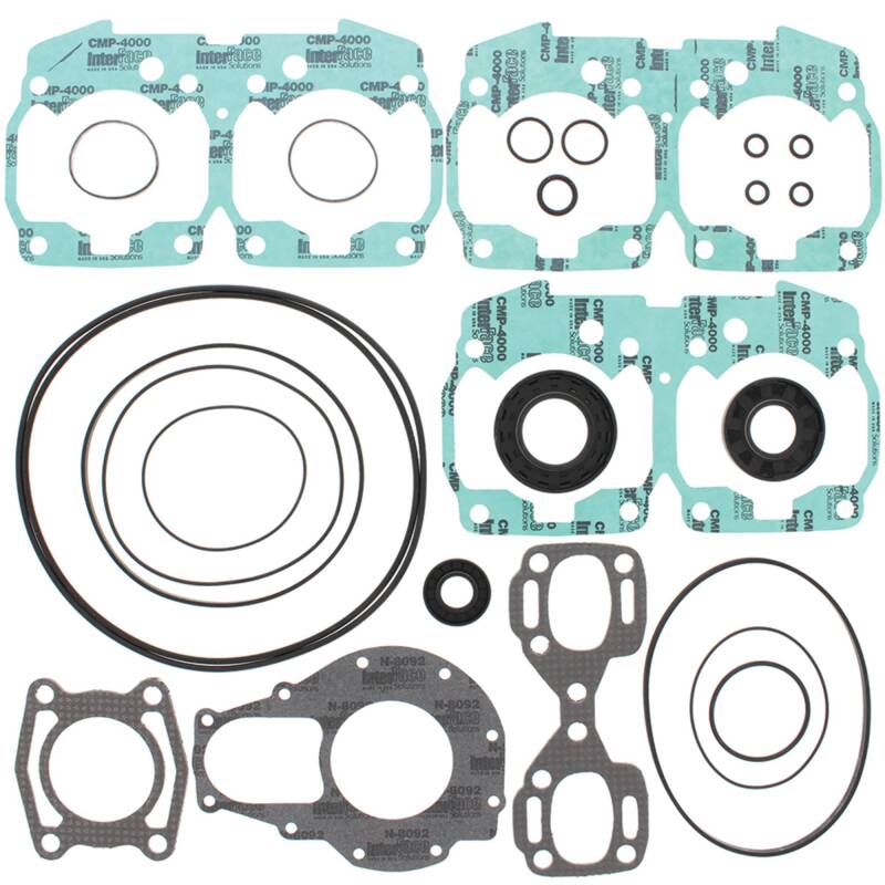 Vertex Pistons 2005 3D RFI 800cc/99-01 GSX RFI 800cc Complete Gasket Kit w/ Seals