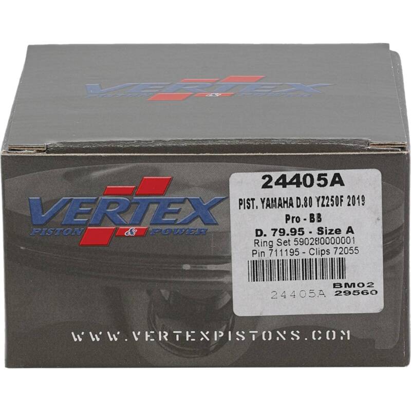 Vertex Piston 20-24 Yamaha WR 250 F 250cc +3mm Forged Big Bore Piston Kit 270cc.