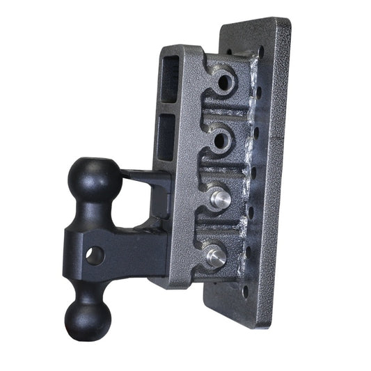 Gen-Y Mega Duty 2in Bolt-On 7.5in Drop 2K TW 16K Hitch w/GH-051 Dual-Ball/GH-032 Pintle Lock
