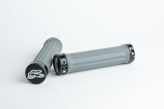 Renthal Lock-On Traction 30 mm. Medium - Charcoal