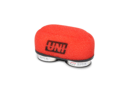 Uni FIlter Dual Throat I.D 2 1/4in - O.D. 3 1/2in x 6 1/4in - LG. 3 1/2in Pod Filter