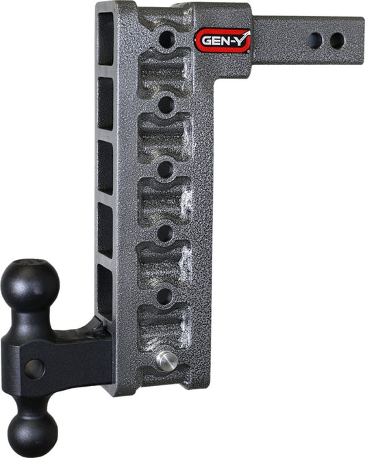 Gen-Y Mega Duty 2in Shank 12.5in Drop 16K Hitch w/GH-051 Dual-Ball