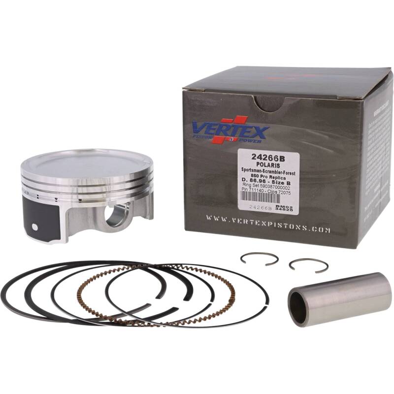 Vertex Piston 13-22 Polaris Scrambler 850 850cc Forged Replica Piston Kit