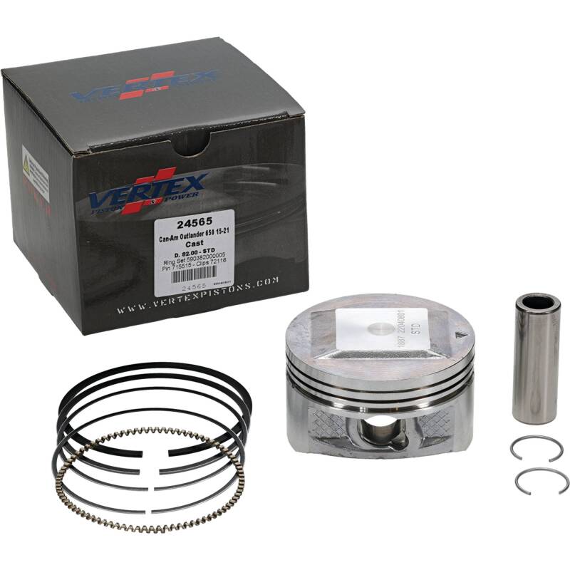 Vertex Piston 04-05 Can-Am Outlander 330 2x4 330cc Cast Replica Piston Kit