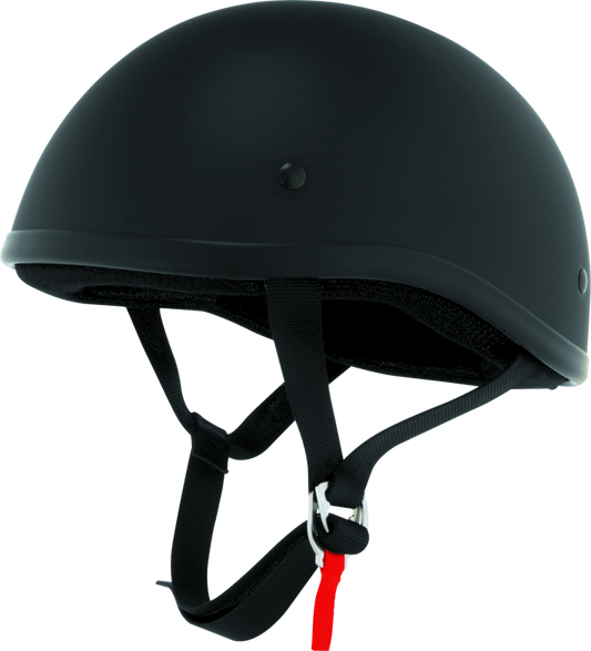 Skid Lids Original Helmet Flat Black - Medium