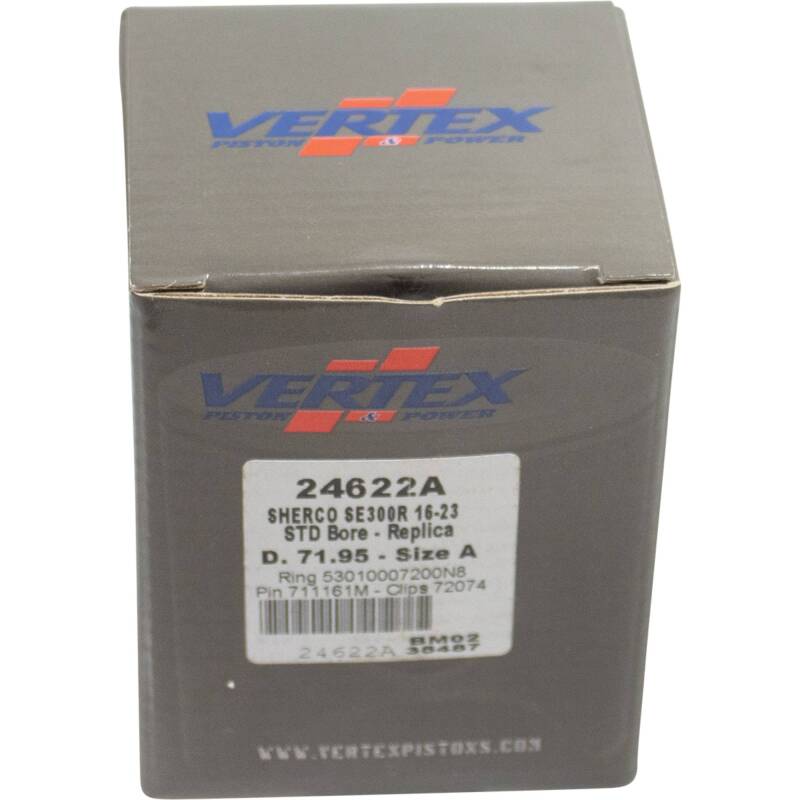 Vertex Piston 16-24 Sherco SE-R 300 300cc Cast Replica Piston Kit