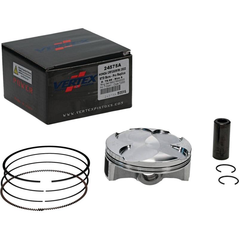 Vertex Piston 22-24 Honda CRF 250 R 250cc Forged Replica Piston Kit