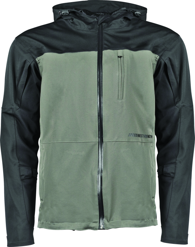 Speed and Strength Fame and Fortune Jacket Black/Olive - Large