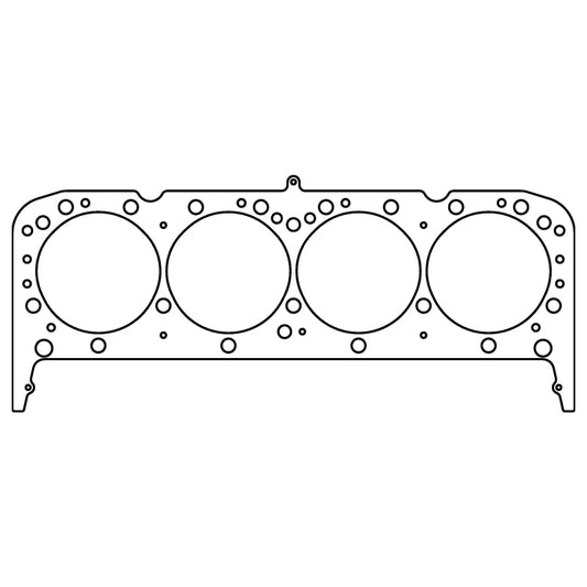 Cometic Chevy Gen1 Small Block V8 .040in MLS Cylinder Head Gasket-4.080in Bore-With Valve Pockets