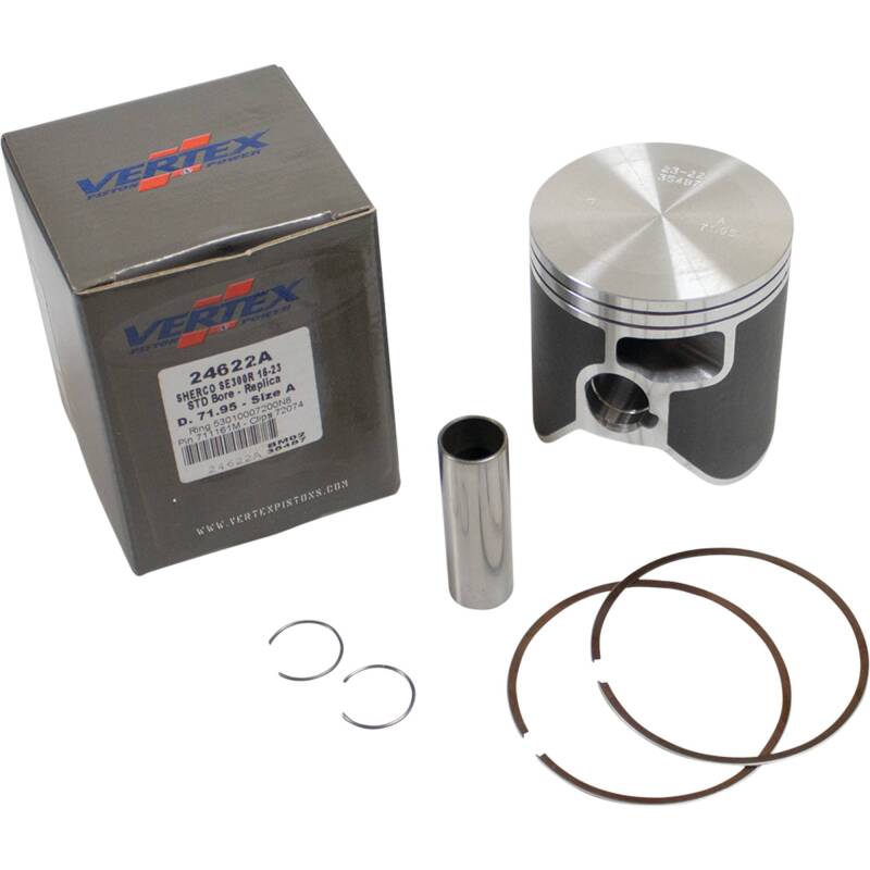 Vertex Piston 16-24 Sherco SE-R 300 300cc Cast Replica Piston Kit