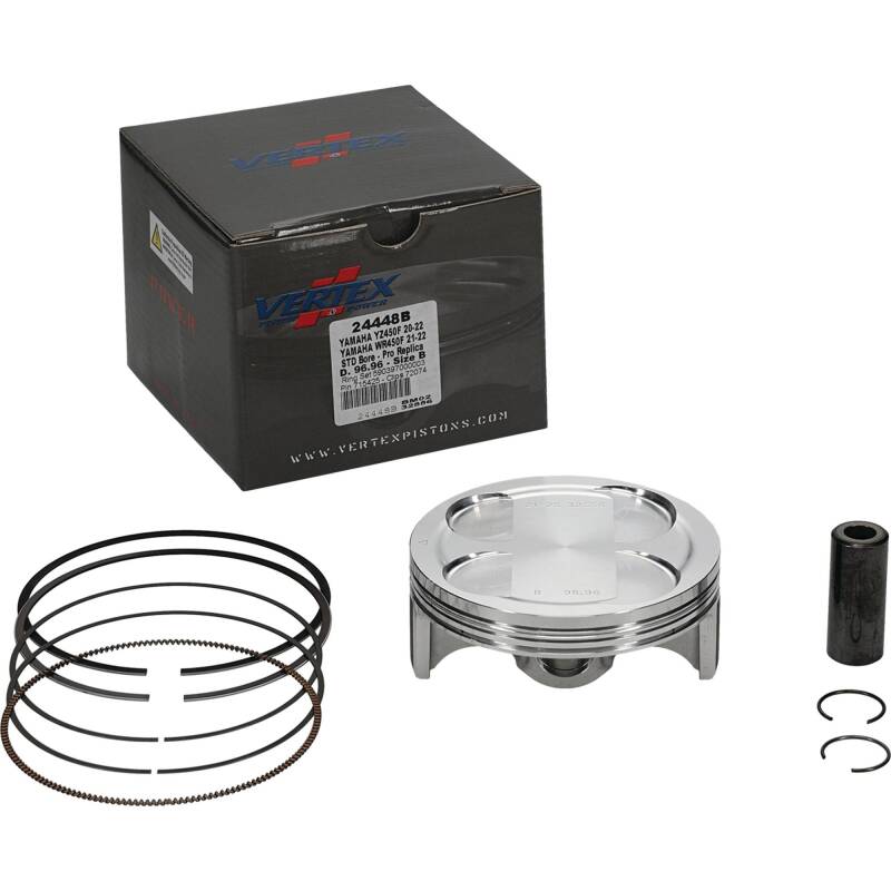 Vertex Piston 21-23 Yamaha WR 450 F 450cc Forged Replica Piston Kit