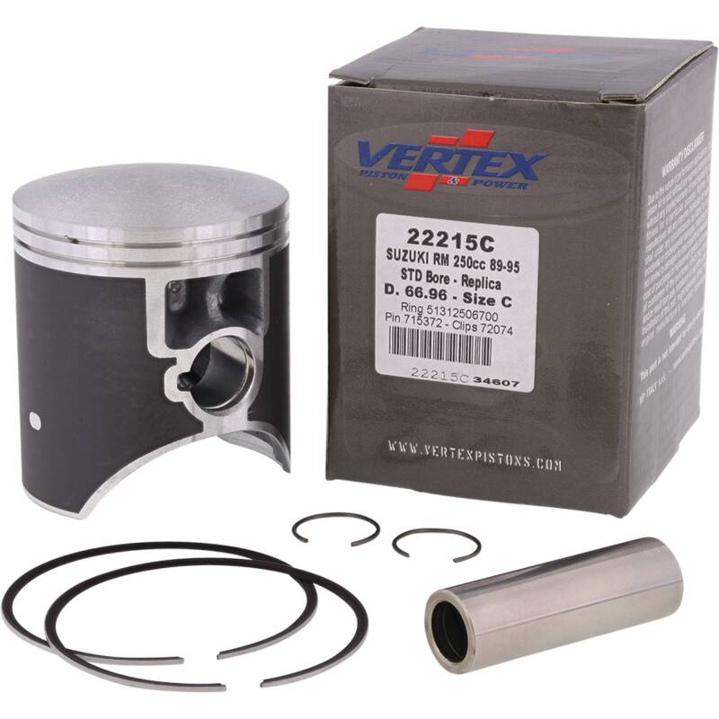 Vertex Piston 89-95 Suzuki RM 250 250cc Cast Replica Piston Kit