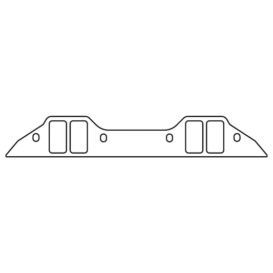 Cometic Chrysler BB B/RB V8 .060in Fiber Intake Mani Gasket Set-2.260in x 1.210in Rectangular Ports