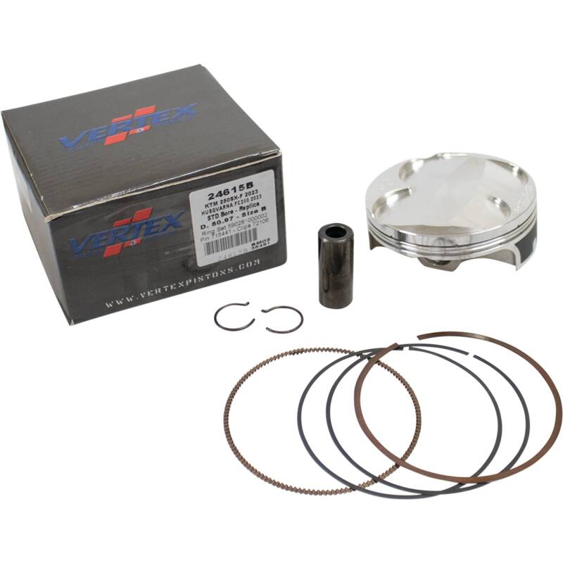 Vertex Piston 2024 KTM 250 EXC-F 250cc Forged Replica Piston Kit