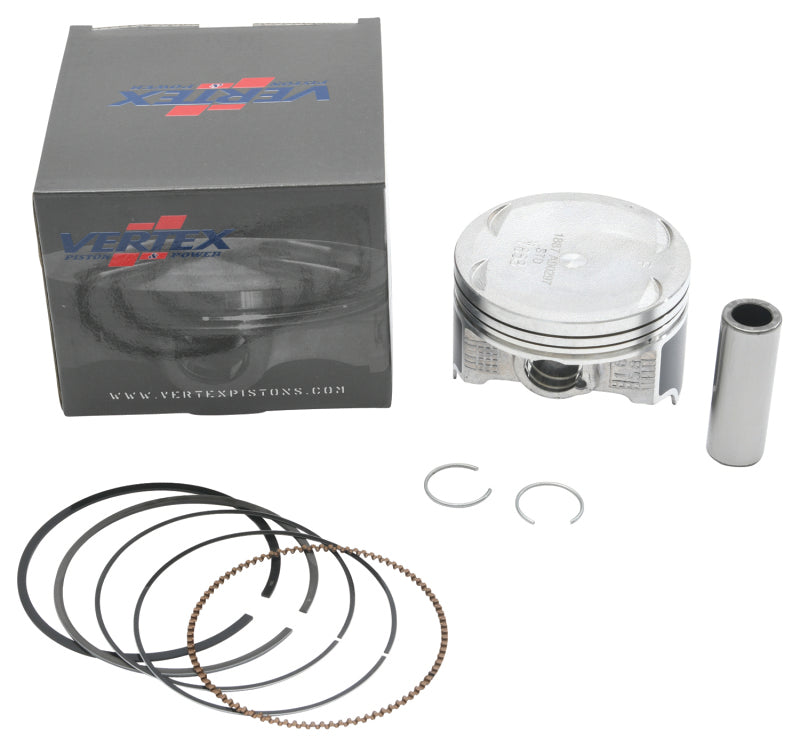 Vertex Piston 04-09 Kawasaki KFX 700 V-Force 700cc Cast Replica Piston Kit