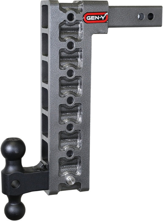 Gen-Y Mega Duty 2in Shank 15in Drop 2K TW 16K Hitch w/GH-051 Dual-Ball/GH-0100 Stabilizer Kit