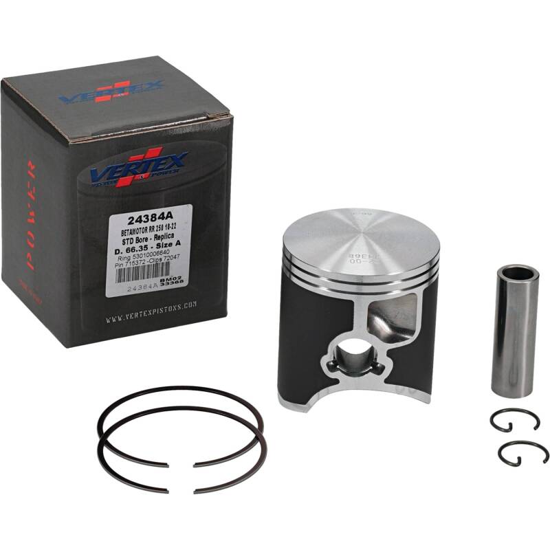 Vertex Piston 18-24 Beta RR 2T 250 250cc Cast Replica Piston Kit