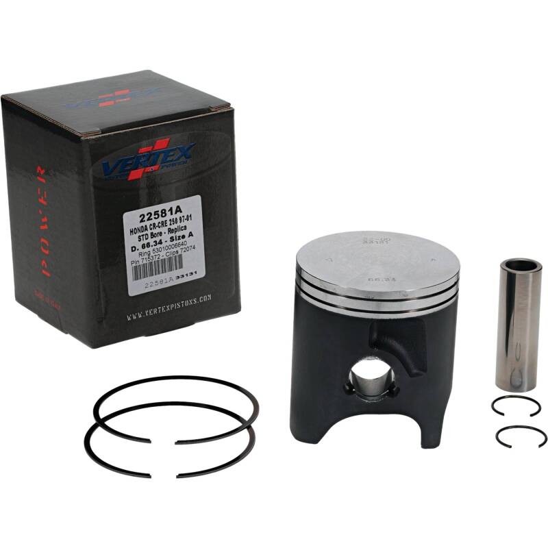 Vertex Piston 97-01 Honda CR 250 R 250cc Cast Replica Piston Kit