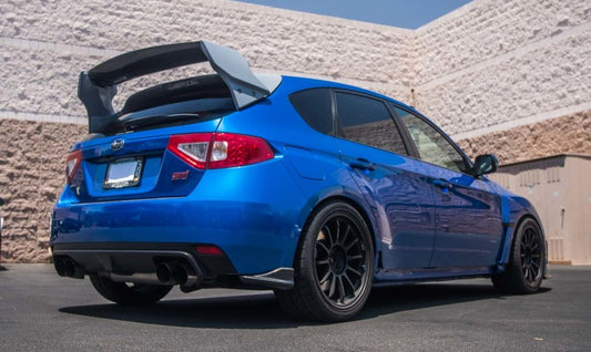 VR Aero 08-14 Subaru STI Hatchback Only Carbon Fiber Rally Wing