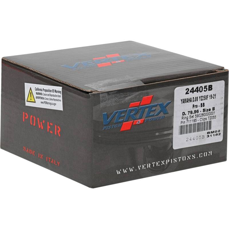 Vertex Piston 20-24 Yamaha WR 250 F 250cc +3mm Forged Big Bore Piston Kit 270cc.