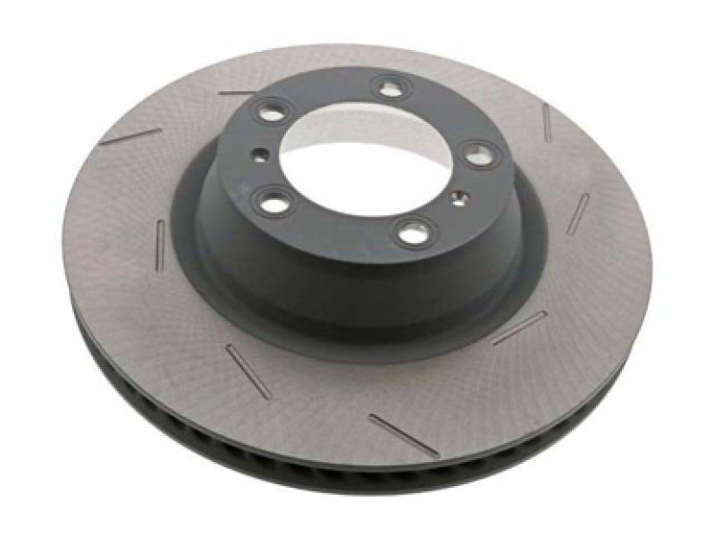 SHW 11-16 Porsche Panamera 4 3.6L w/o Ceramics Left Front Slotted Monobloc Brake Rotor (298615301B)