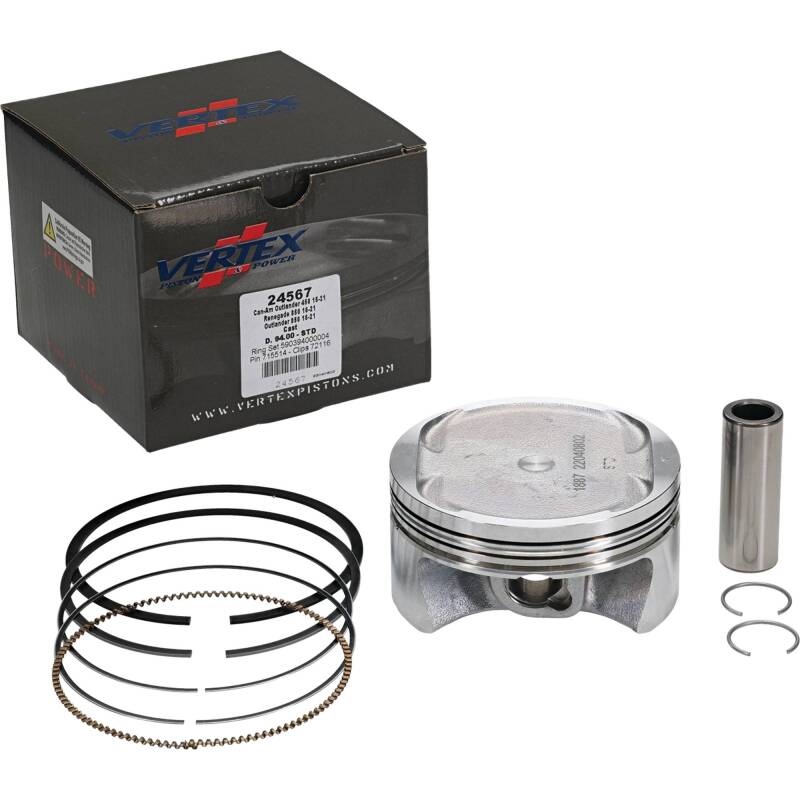 Vertex Piston 17-21 Can-Am Outlander 450 4x4 450cc Cast Replica Piston Kit