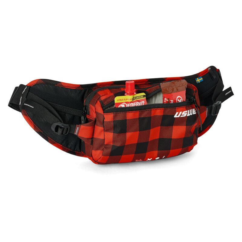 USWE Waist Hip Pack 2L - Flannel Red