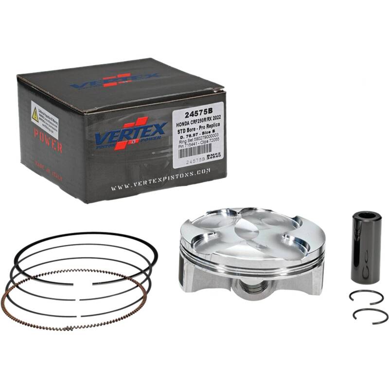 Vertex Piston 22-24 Honda CRF 250 R 250cc Forged Replica Piston Kit