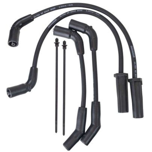 Moroso 2024+ Harley-Davidson M8 Touring Ultra 40 Ignition Wire Set - Black