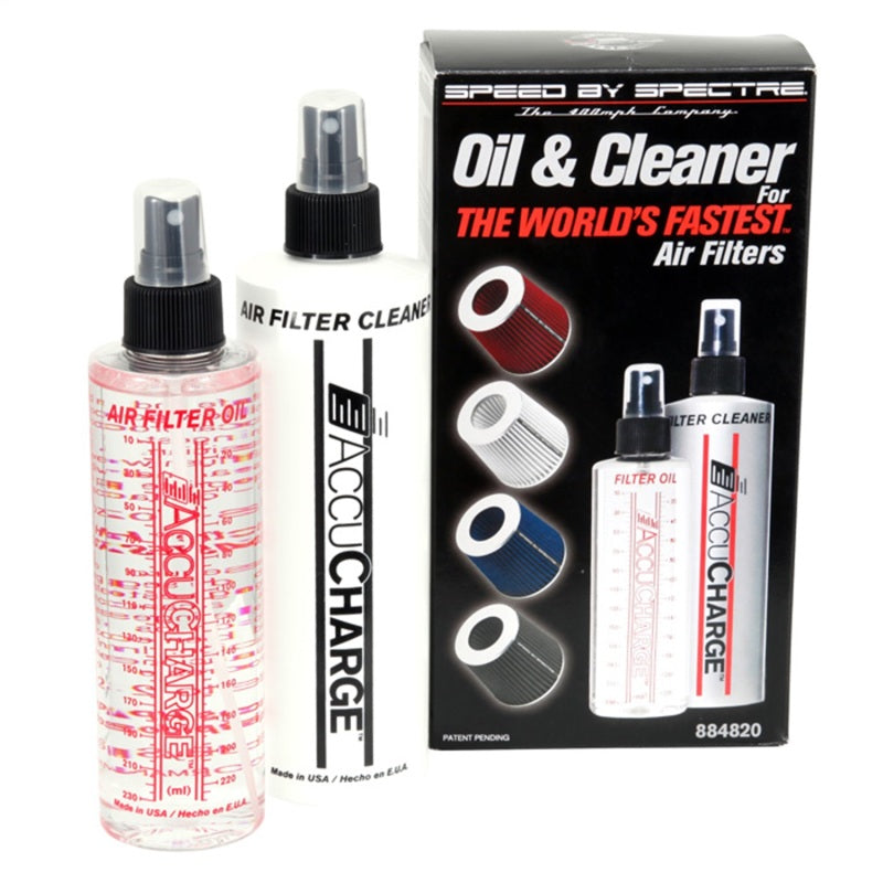 Spectre Accucharge Kit for HPR Filters - Clear