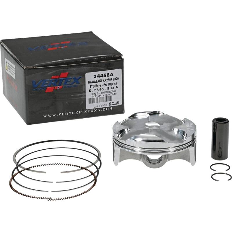 Vertex Piston 2020 Kawasaki KX 250 F 250cc Forged Replica Piston Kit