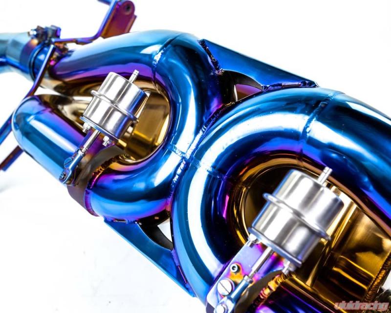 VR Performance Audi R8 2020+ Blue Titanium Exhaust System