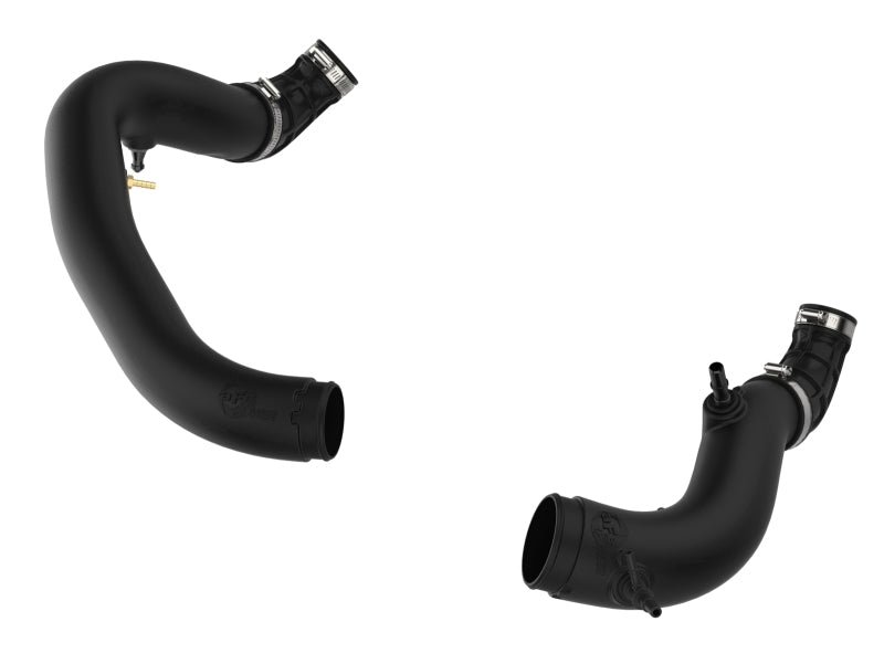 aFe 15-16 Ford F150 V6 3.5L Turbo Inlet Pipes - Black