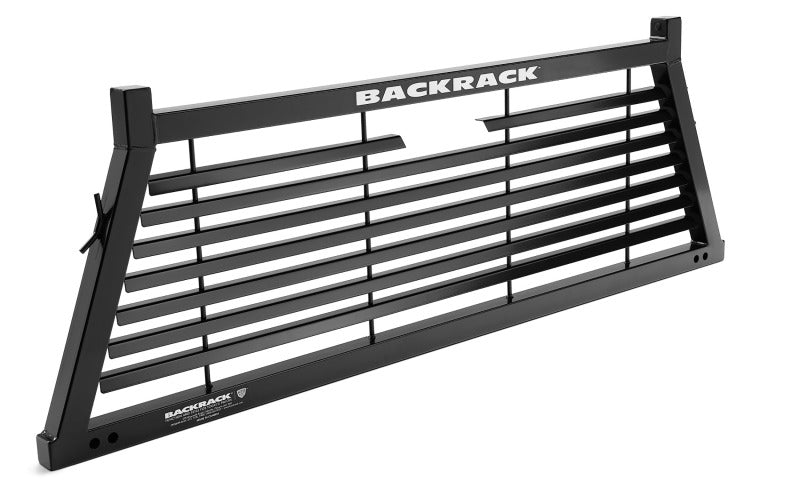 BackRack 20-21 Silverado/Sierra 2500HD/3500HD Louvered Rack Frame Only Requires Hardware