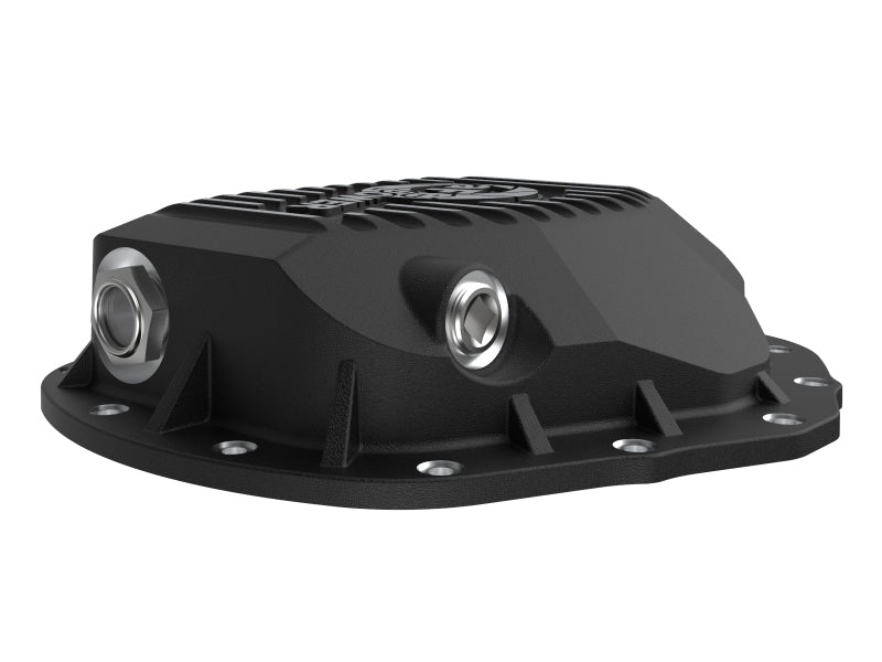 aFe 2020 Chevrolet Silverado 2500 HD  Rear Differential Cover Black ; Pro Series w/ Machined Fins