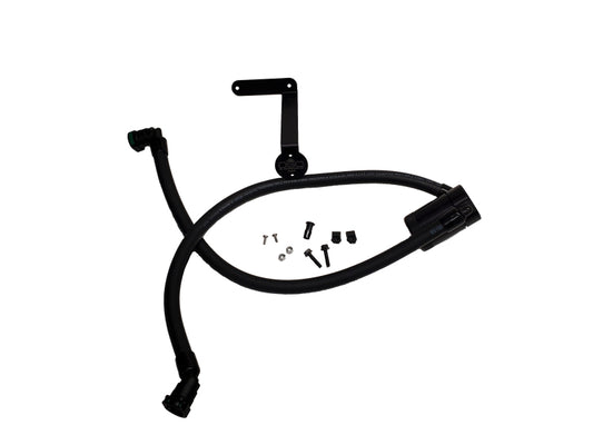 J&amp;L 2011-2023 Ford F-150 2.7L/3.5L/5.0L Passenger Side Oil Separator 3.0 - Black Anodized