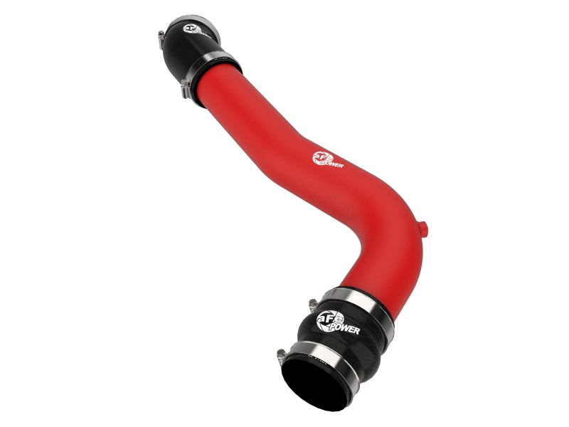 aFe 20-23 Ford Explorer ST V6 3.0L (tt) BladeRunner 2-3/4in Aluminum Cold Charge Pipe - Red