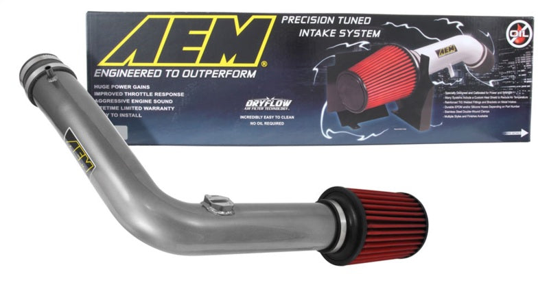 AEM 15-16 Acura TLX V6-3.5L F/I Gunmetal Gray Cold Air Intake