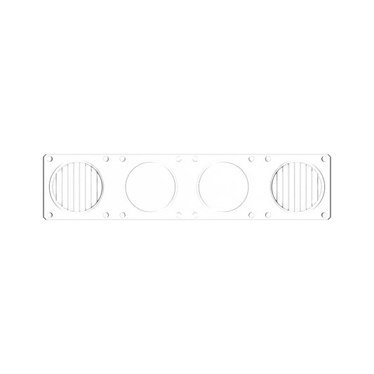 KC HiLiTES FLEX ERA LED Clear Combo Beam Lens for Light Bars